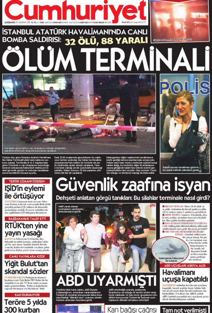 29-06-2016 CUMHURİYET